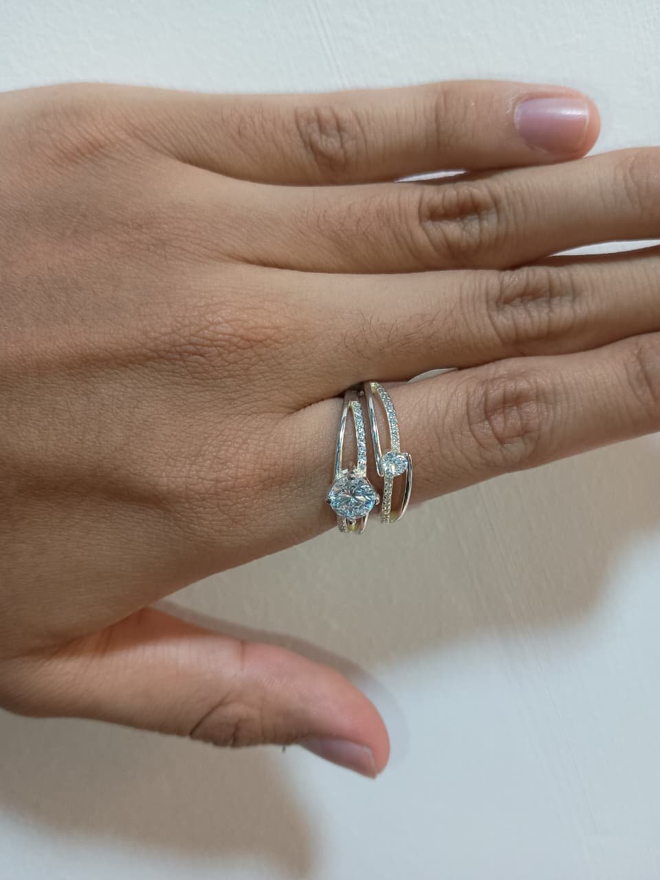 ANILLO DUO COMPROMISO EL Y ELLA 