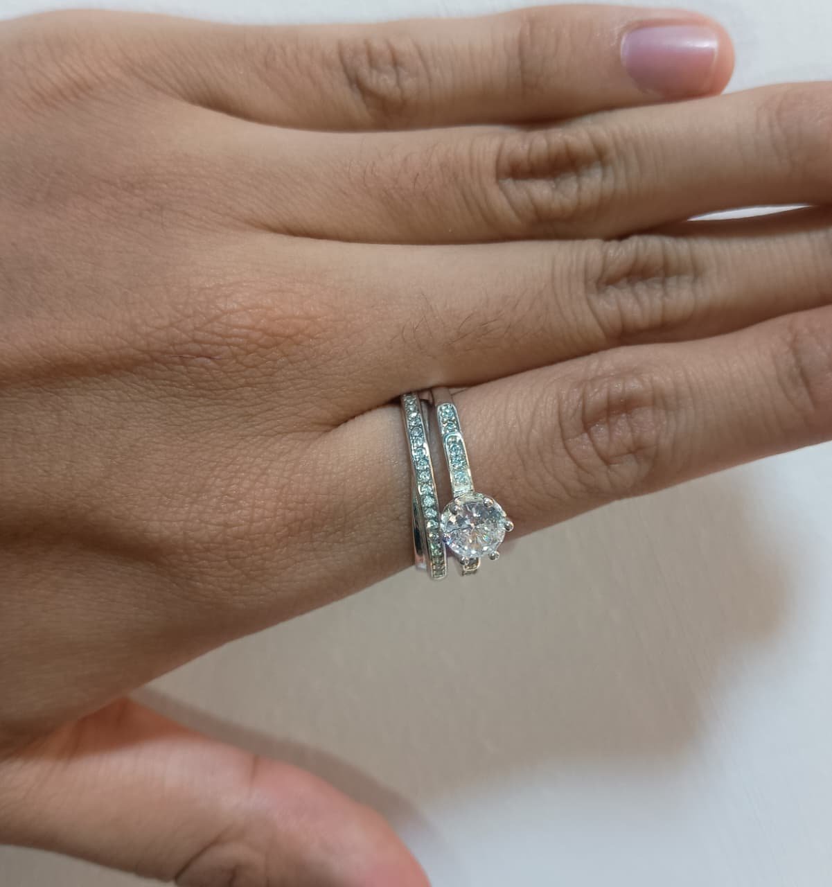 SET ANILLO DE COMPROMISO