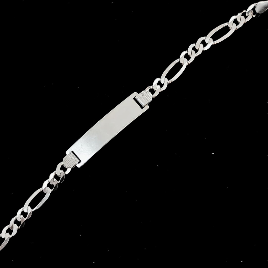 PULSERA CABALLERO ESTILO CARTIER CON PLAQUITA