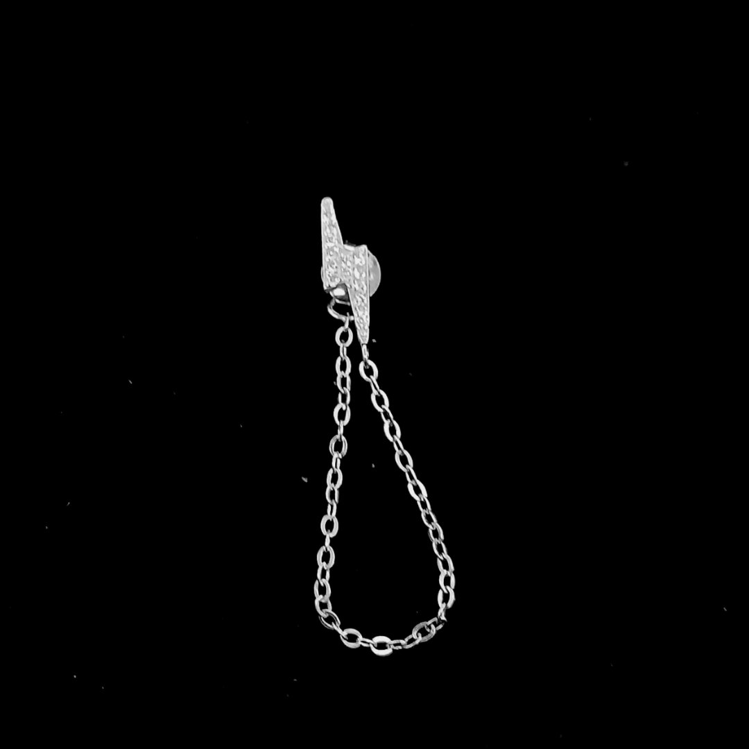 ARETE RAYO PAVIMENTADO DE CIRCONIAS SOLITARIO