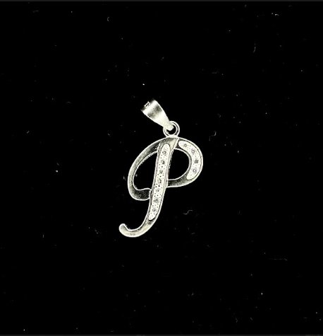 DIJE LETRA "P" GRANDE 