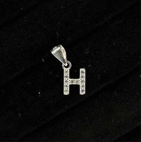 DIJE LETRA "H" PEQUEÑA 