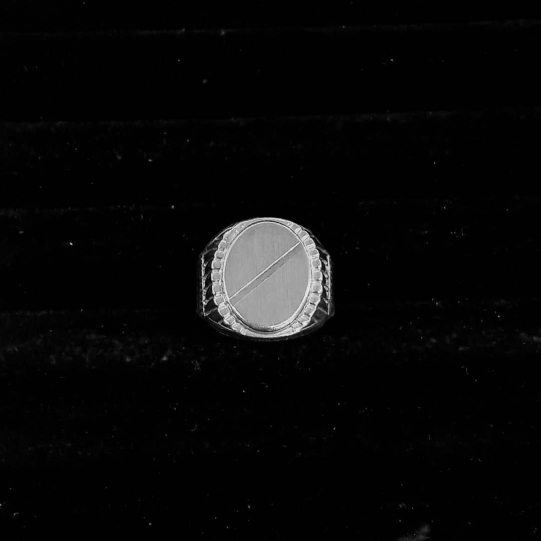 ANILLO DE CABALLERO LISO