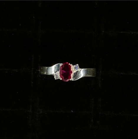 ANILLO ESTILO ELEGANTE FUSCIA 