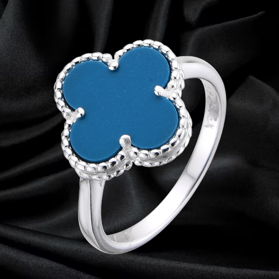 ANILLO VAN CLEEF  CELESTE