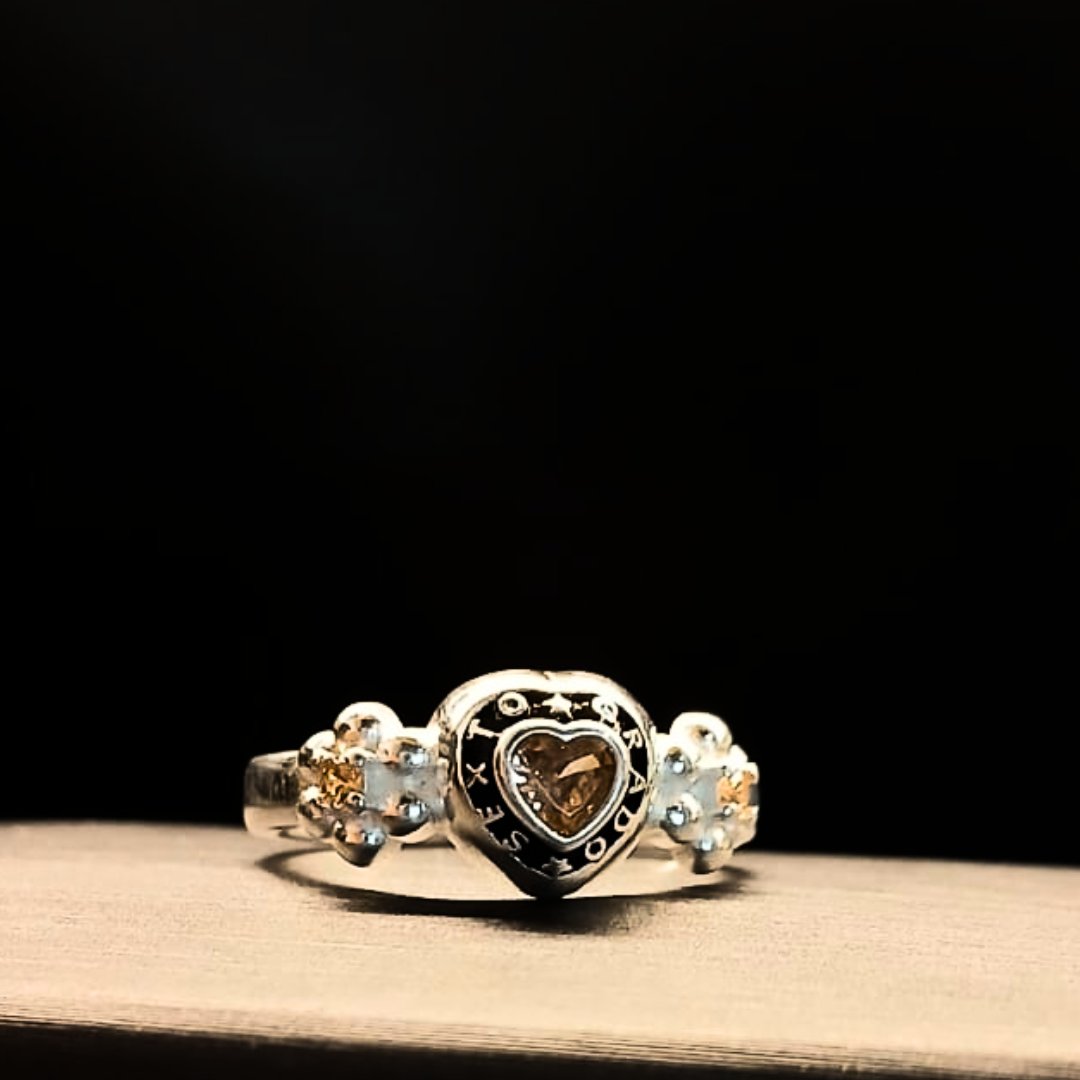 ANILLO ITALIANO 6TO CORAZON 