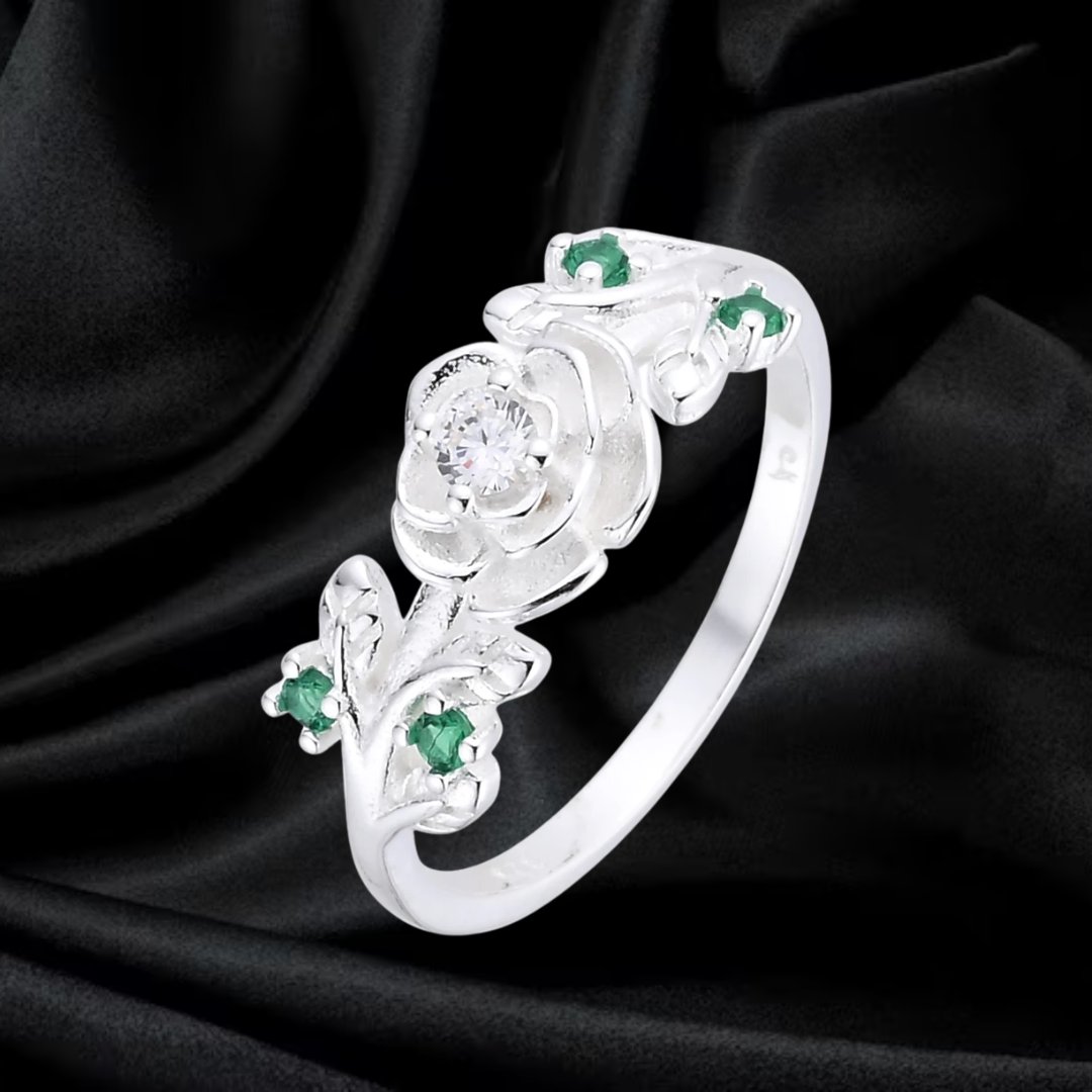 ANILLO ESTILO FLORES 
