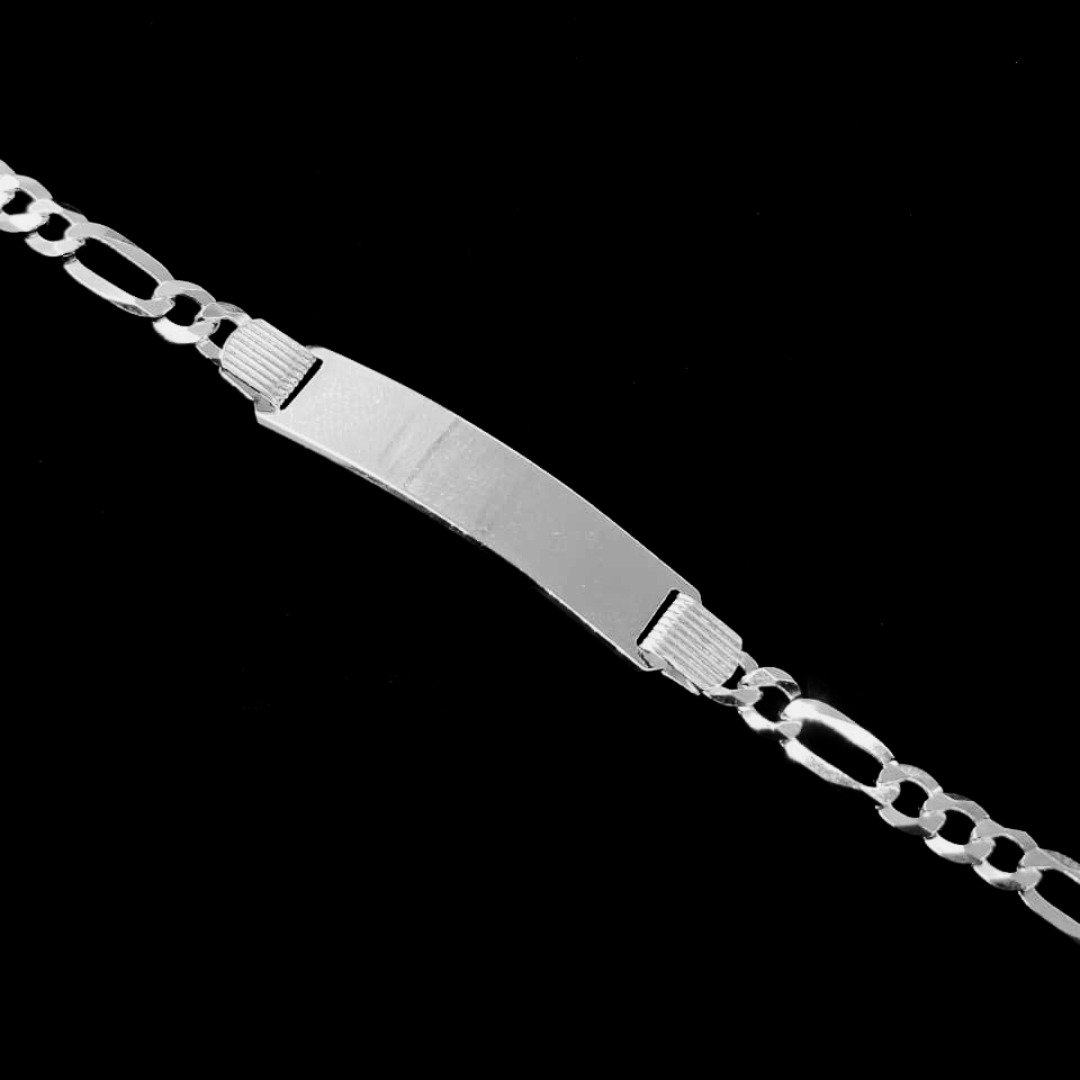 PULSERA DE CABALLERO CARTIER CON PLACA