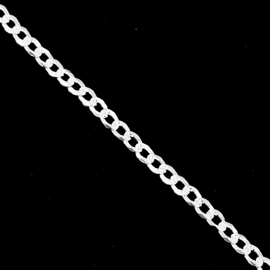 PULSERA DE DAMA CUBANA DIAMANTADA