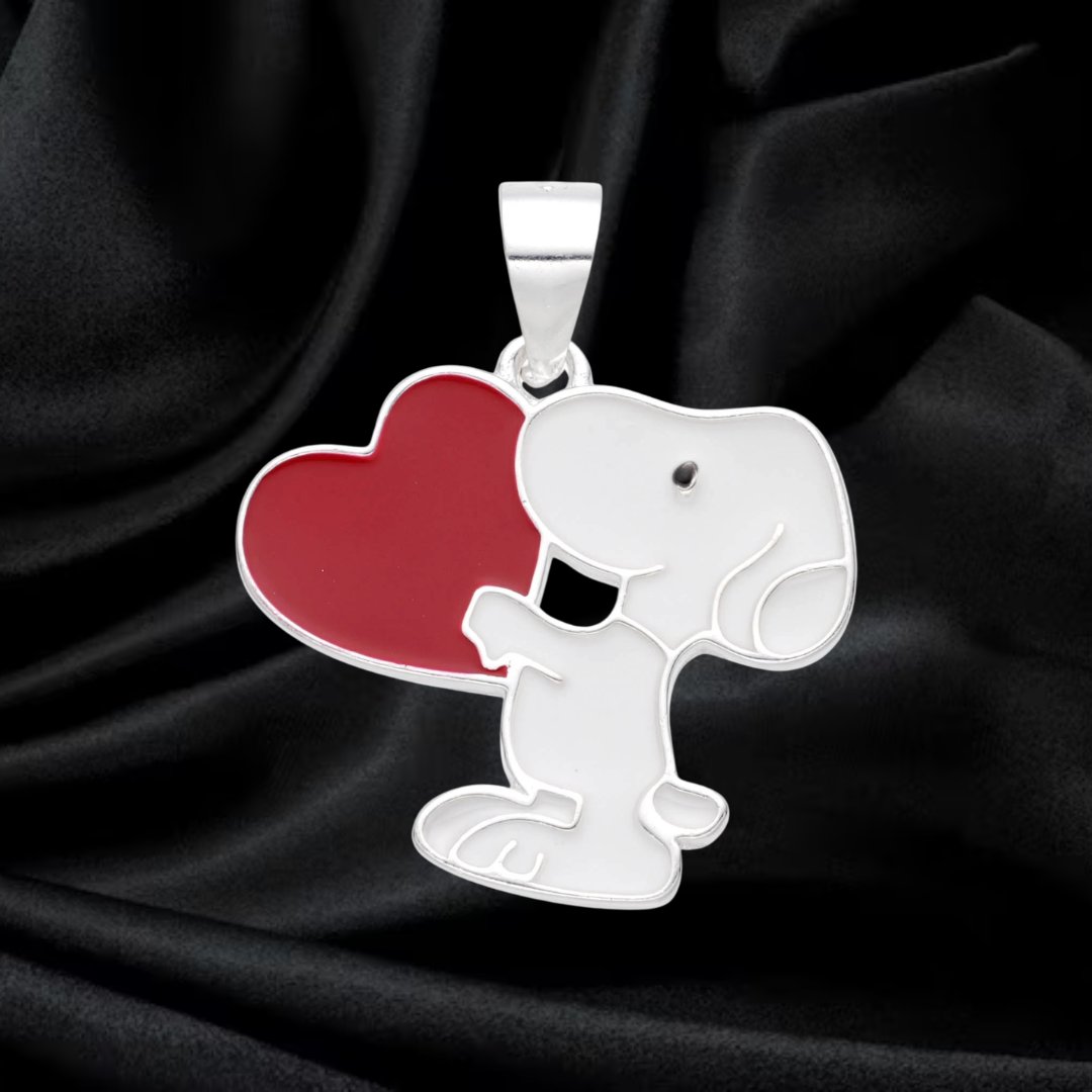 DIJE SNOOPY CORAZON 