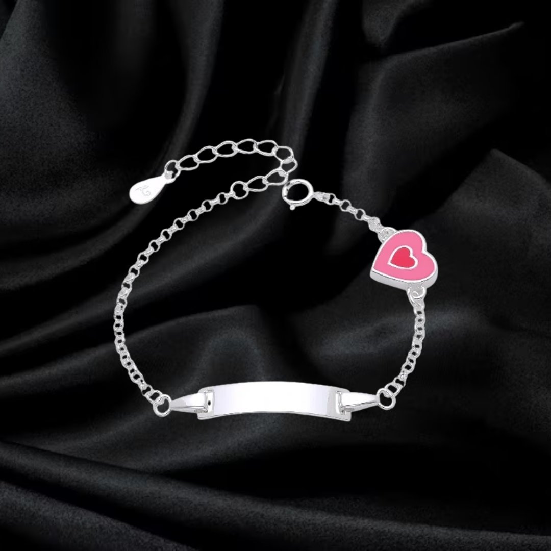 PULSERA BEBE CORAZON 
