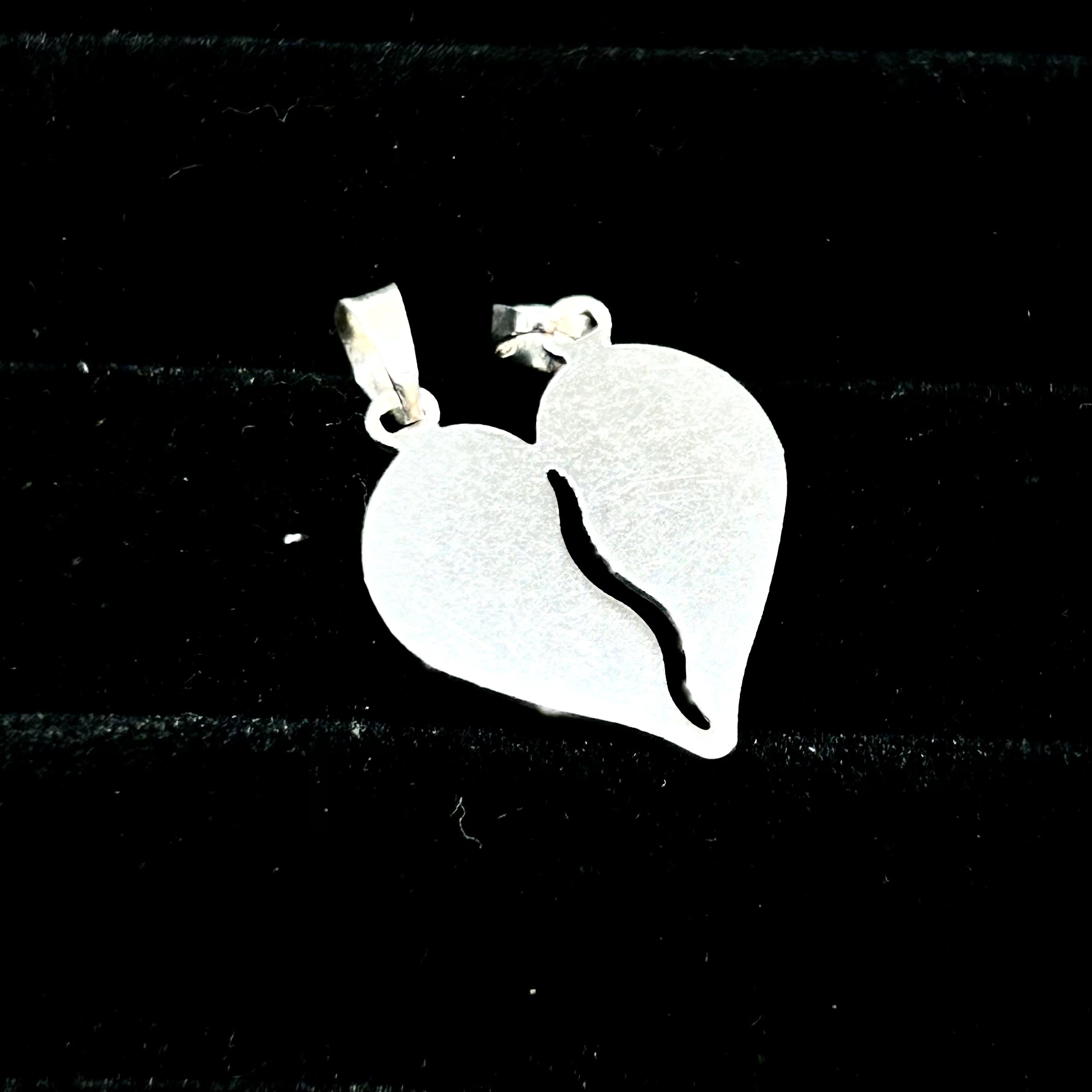 DIJE CORAZÓN PARTIBLE LISO