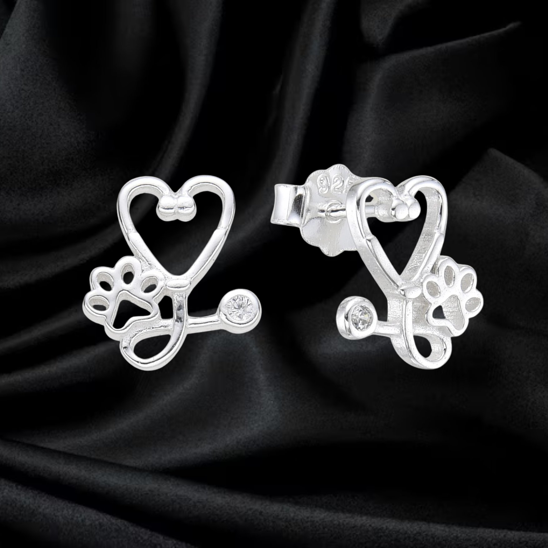 ARETE ESTETOSCOPIO CON HUELLITA