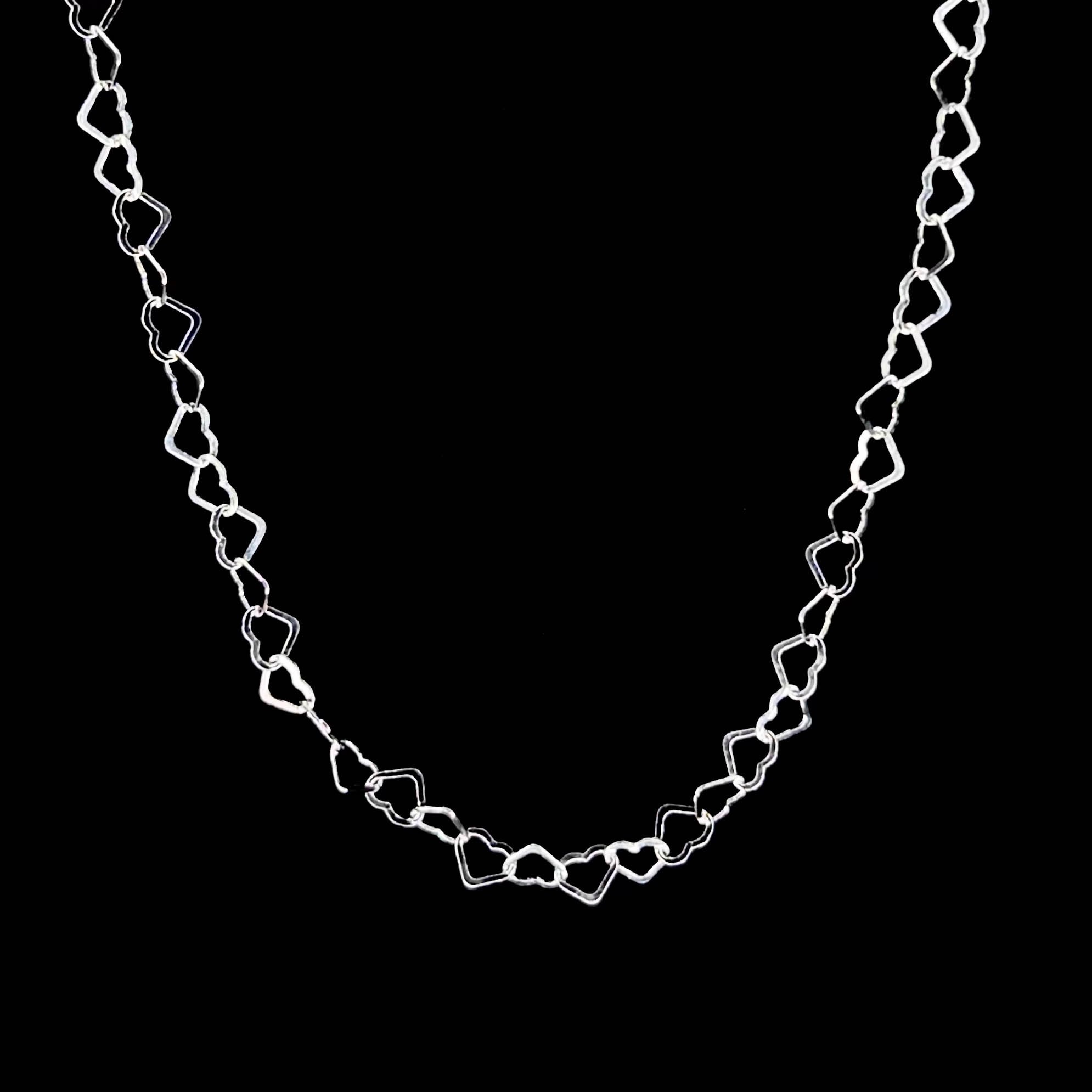 CADENA ESTILO CORAZONES