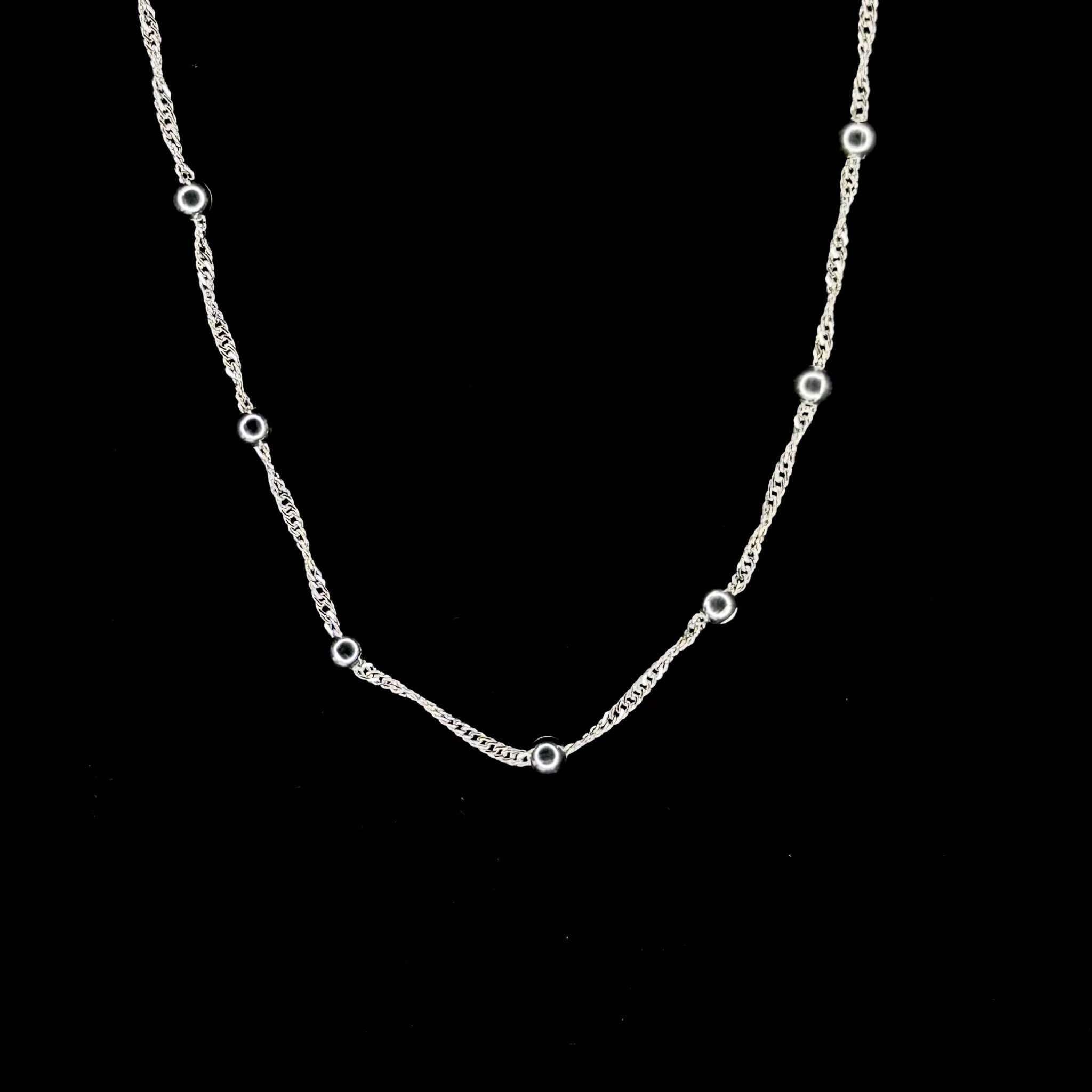 CADENA SINGAPUR CON BOLITAS