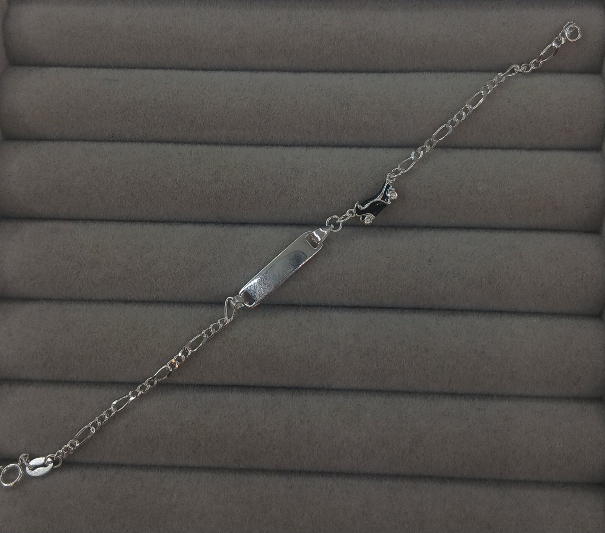 PULSERA NIÑO ESMALTADO DE MOTO NEGRA