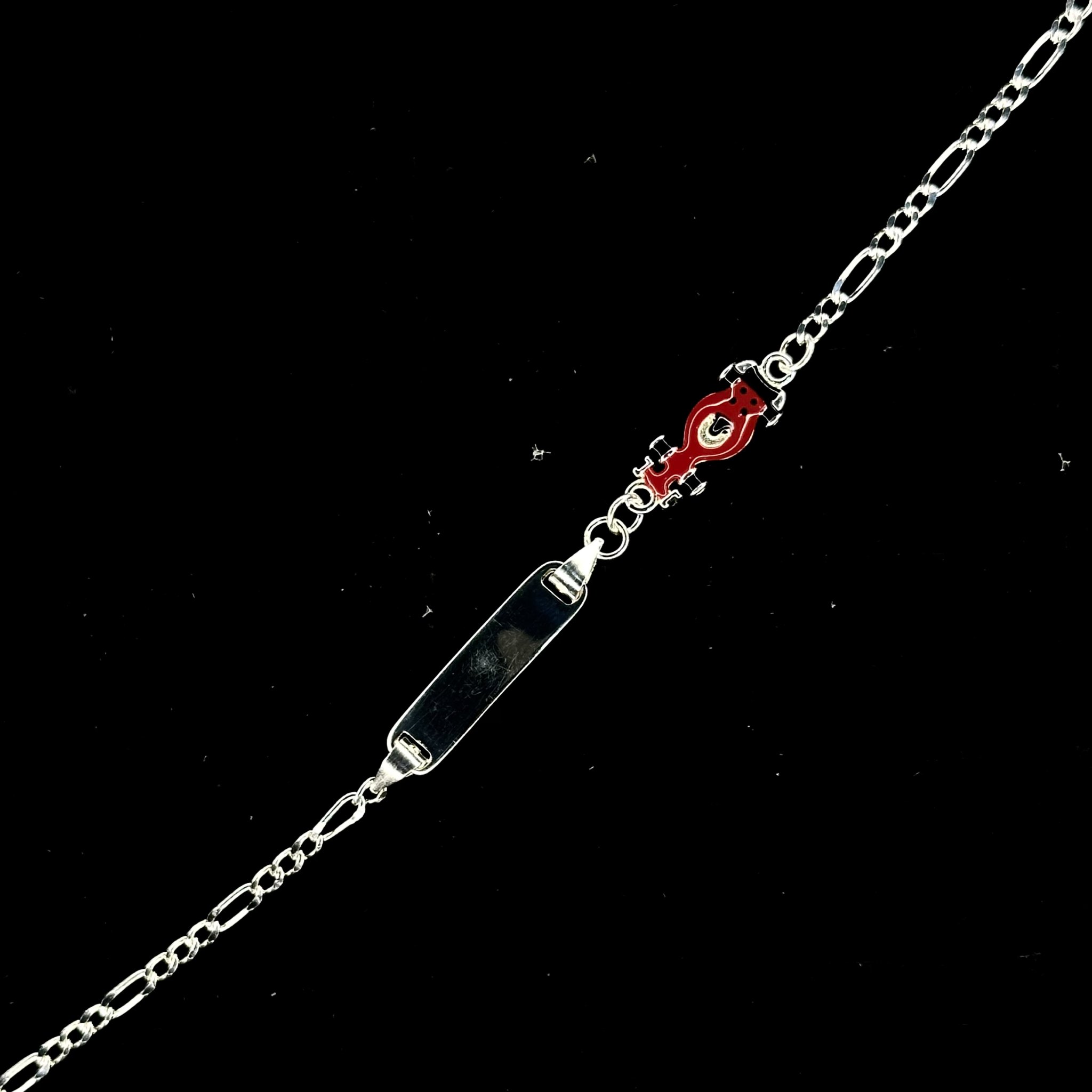 PULSERA NIÑO ESMALTADO DE CARRO