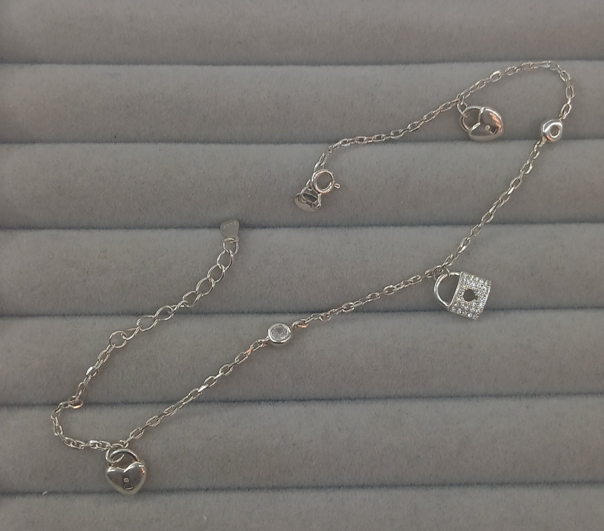 TOBILLERA ESTILO LLAVE DE CORAZON 