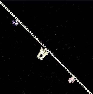 TOBILLERA ESTILO COLGANTES DE BUHOS