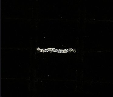 ANILLO ENTRELAZADO CON CIRCONIA