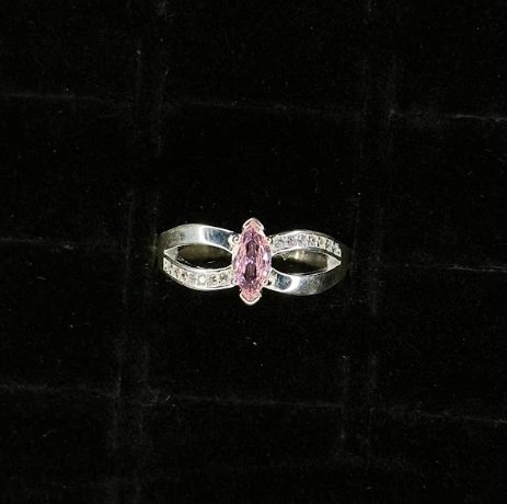 ANILLO DE PERLA ROSADA