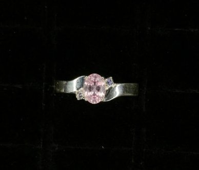 ANILLO DE PERLA ROSADA