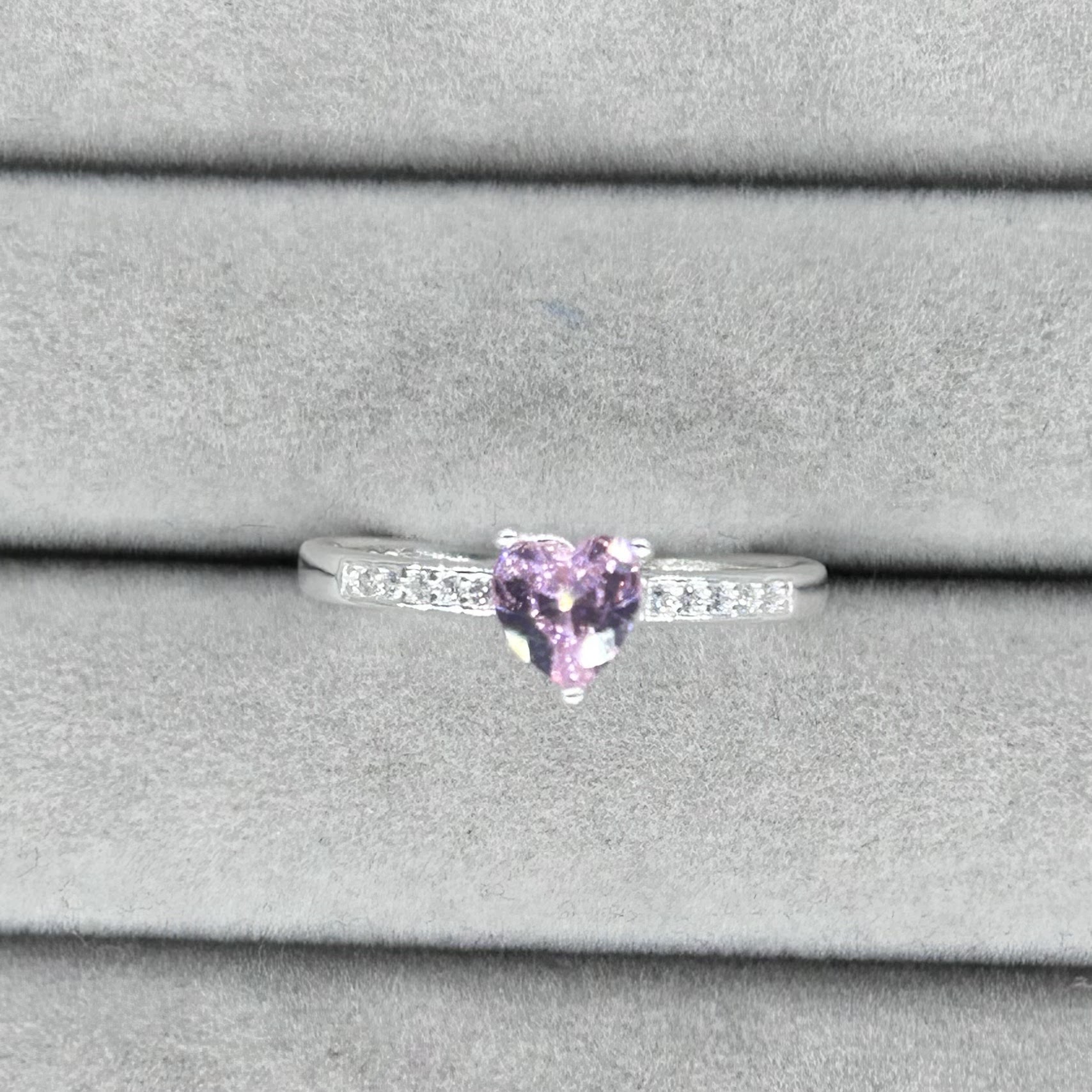 ANILLO PROMESA DE AMOR CON CORAZÓN