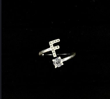 ANILLO AJUS LETRA F