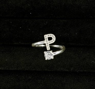 ANILLO AJUS LETRA P