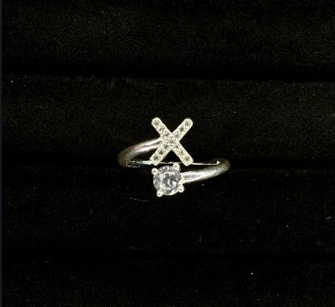 ANILLO AJUS LETRA X